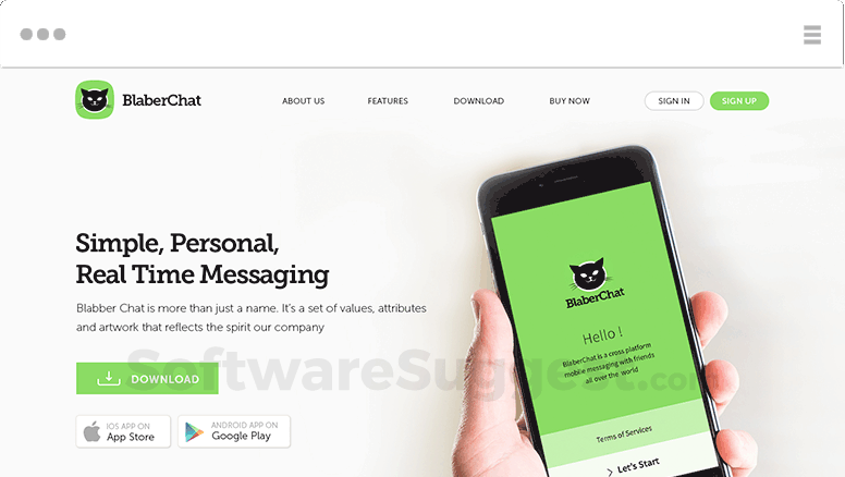 BlaberChat Clone Script Screenshot1